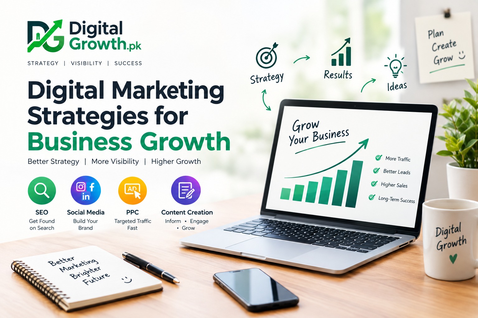 Digital marketing strategies for business growth